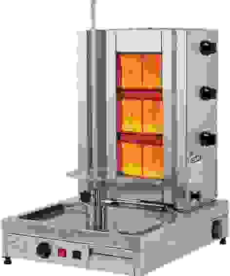 Газовый гриль для шаурмы OZTI 3GUD-W