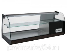 Витрина холодильная Carboma A37 SM 1,0-11 (ВХСв-1,0 XL) (4 GN 1/3 + полка)