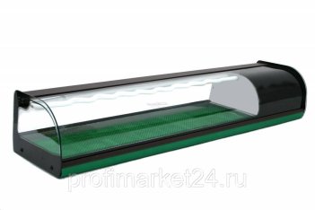 Витрина холодильная Carboma A37 SM 1,5-1 (ВХСв-1,5 суши-кейс) (6 GN 1/3)