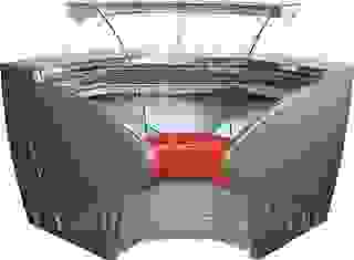 Витрина холодильная Carboma G110 VM-6 (ВХСу-2 G110 внутренний 90) (динамика)