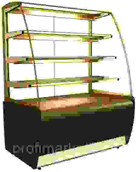 Витрина кондитерская Carboma K70 VM 1,3-1 (ВХСв - 1,3д)