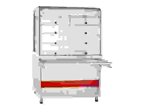 Витрина нейтральная Abat ПВТ-70КМ-В-01