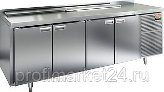 Стол для салатов HICOLD SL2-1111SN (1/6) с крышкой
