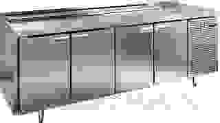 Стол для салатов HICOLD SL2-1111SN (1/6) с крышкой