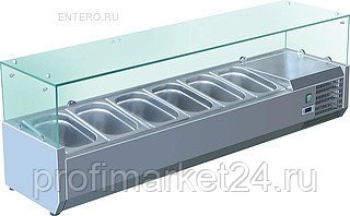 Витрина холодильная Koreco VRX 1400-330 (335I)