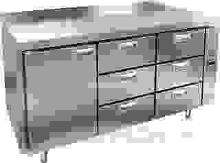 Стол морозильный HICOLD GN 133/BT P