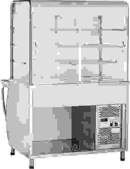Прилавок-витрина холодильный Abat ПВВ(Н)-70М-С-01-НШ