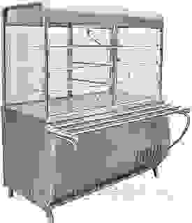 Прилавок-витрина холодильный Abat ПВВ(Н)-70М-С-НШ