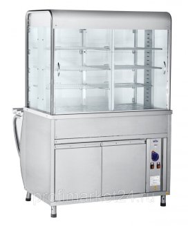 Прилавок-витрина тепловой Abat ПВТ-70М