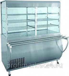 Прилавок-витрина тепловой Abat ПВТ-70М