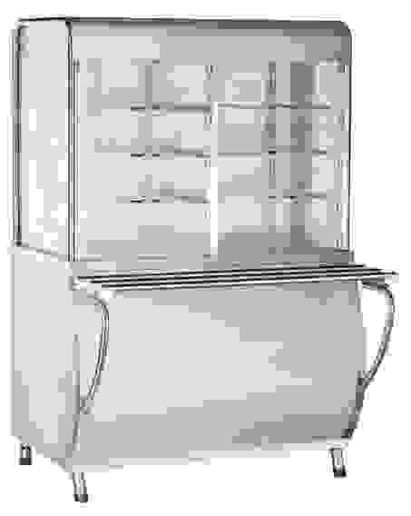 Прилавок-витрина тепловой Abat ПВТ-70М