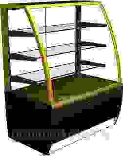 Витрина кондитерская Carboma K70 VV 1,3-1 (ВХСв - 1,3д Люкс)