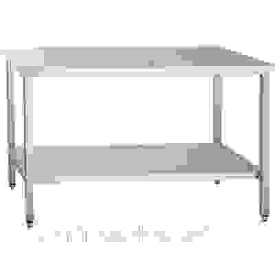 Стол производственный Abat СПРО-7-7 каркас из нерж. стали, с полкой