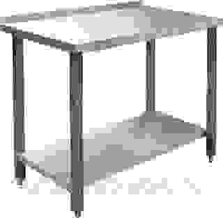 Стол производственный Abat СПРП-6-7 каркас из нерж. стали, с полкой