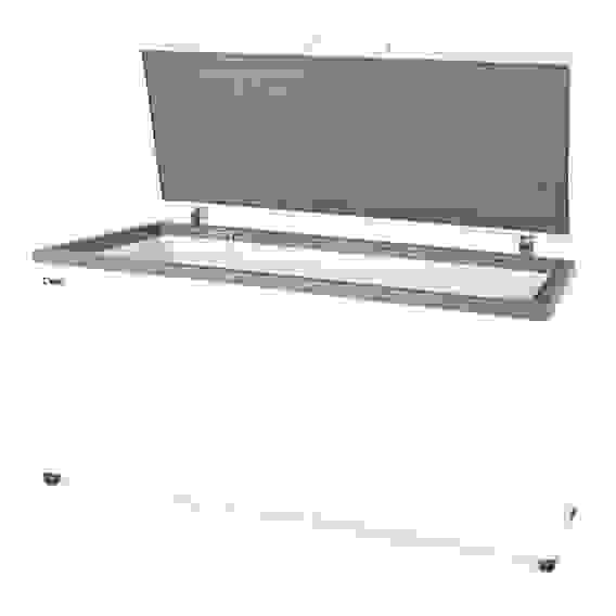 Ларь морозильный Снеж МЛК-600 нерж. крышка