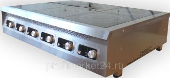 Плита индукционная ITERMA ПКИ-6ПР-1200/850/250