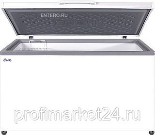 Ларь морозильный Снеж МЛК-500 нерж. крышка