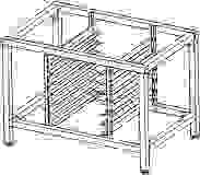 Подставка под пароконвектомат ITERMA 430 GIERRE GASTRO