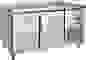 Стол холодильный СХС-70-011, 2 двери, 2 полки под GN 1/1, среднетемп. t (-2+8°С), 1430х700х860 мм