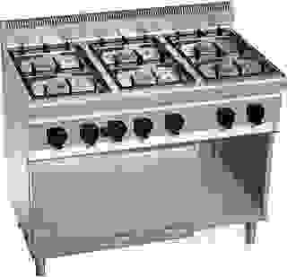 Плита газовая Berto's G7F6PW+FG