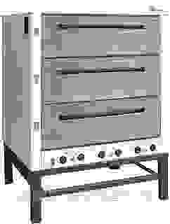 Печь хлебопекарная Восход ХПЭ-500 (нерж., в обреш., В680)