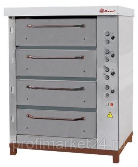 Печь хлебопекарная Восход ХПЭ-750/4 (крашен., в обреш., В709-01)