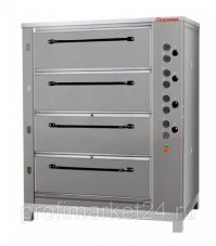 Печь хлебопекарная Восход ХПЭ-750/4 (нерж., в обреш., В709)