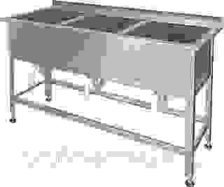 Ванна моечная Марихолодмаш МБ-3-0,4-0,63/1,79