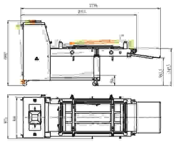 Машина тестозакаточная Восход ТЗ-4М
