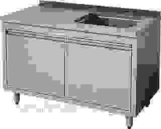 Ванна моечная Gastrolux ВМ1-126/54ПР/P