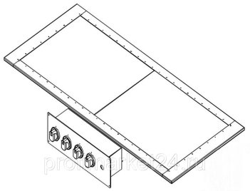 Плита электрическая Kovinastroj (Kogast) EAD-4C-DI