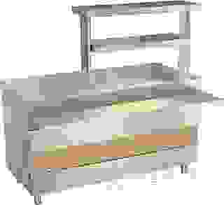 Прилавок для горячих напитков ATESY Ривьера 1500 мм