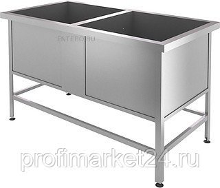 Ванна моечная Cryspi ВМШН Э 2 (L=1050, S=530, H=870, G=300)