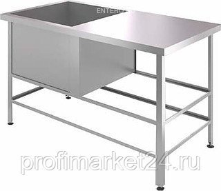 Ванна моечная Cryspi ВМШЦ Э1П (L=1010, S=530, H=870, G=300)