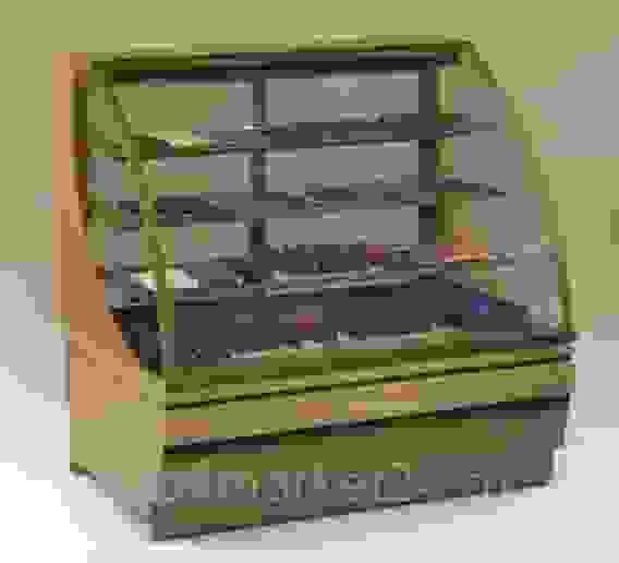 Витрина нейтральная Norpe SAGA-135-W дуб