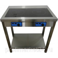 Плита индукционная ЦМИ ПИ-2 (820х600х870 мм) закрытая