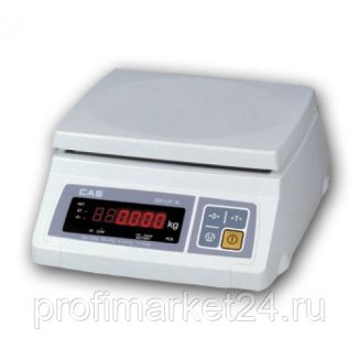 Весы порционные CAS SWII-10 (DD)