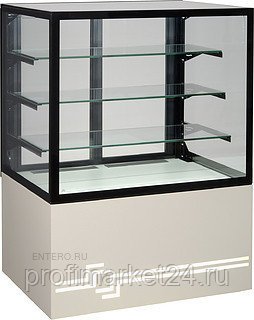 Витрина кондитерская UNIS Cube 100 серая
