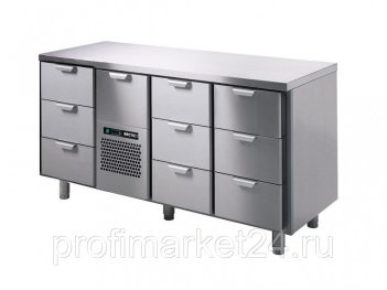 Стол холодильный Skycold CL-GNH-3-3-CD-1+SP18492 SP19503H40+SP18406-15(6)+SP18406(1)