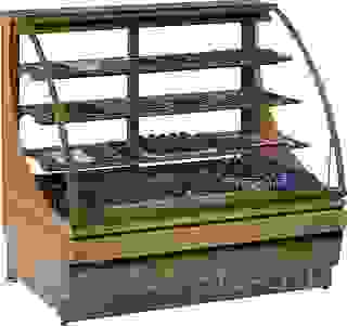 Витрина холодильная Norpe SAGA-EA-45-M дуб