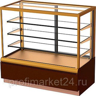 Витрина кондитерская Carboma ВХСв-1,3д Cube Люкс