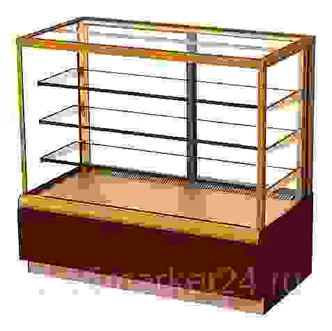 Витрина кондитерская Carboma ВХСв-1,3д Cube Люкс