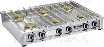 Плита газовая Вулкан ПРГ-IIA-6М Slim