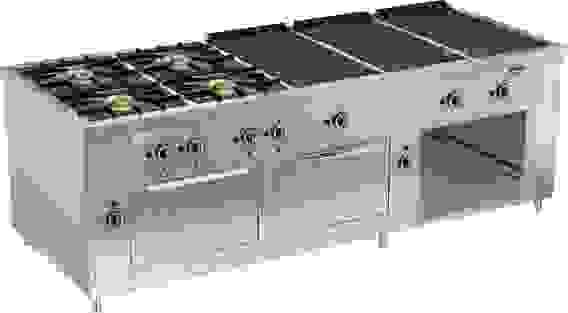 Плита газовая Вулкан ПРГ-IIA-10-3 3ДШ Maxi