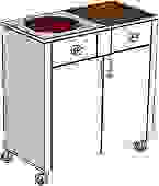 Плита комбинированная Heidebrenner ETK-I-FW 742218