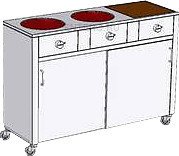 Плита комбинированная Heidebrenner ETK-I-FW 742328 Плита комбинированная Heidebrenner ETK-I-FW 742328