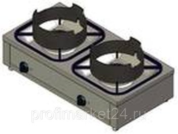 Плита газовая Вулкан KSB02 8069 WOK