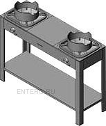 Плита газовая Вулкан KSB02 8125 WOK