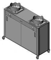 Плита газовая Вулкан KSB02 8796 WOK