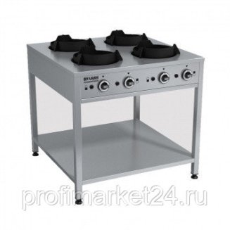 Плита газовая Вулкан KSB04 8087 WOK
